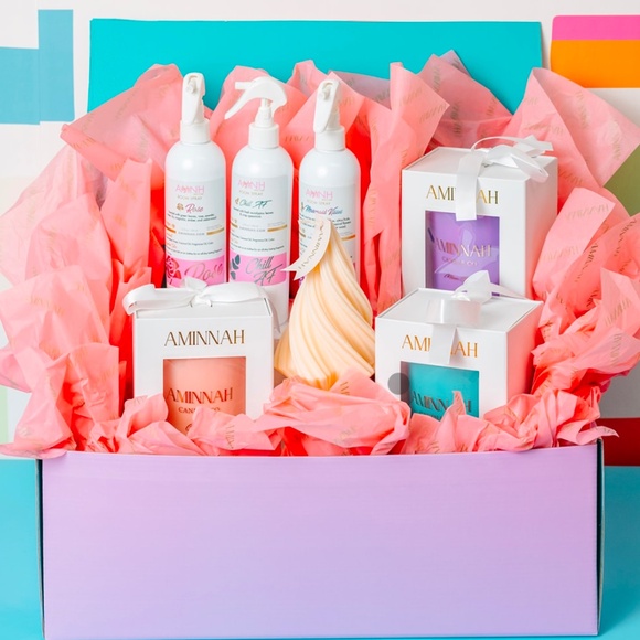 Aminnah bath and body box set